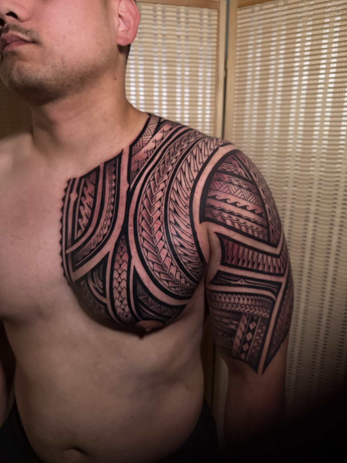 Tattoo by Noodles — Red Buddha Tattoo (piece 12 of 21)