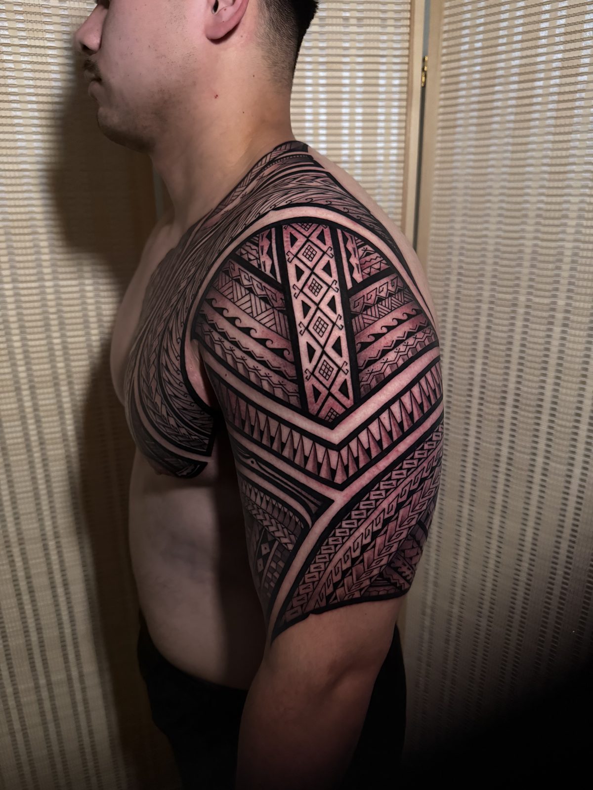 Tattoo by Noodles — Red Buddha Tattoo (piece 13 of 21)